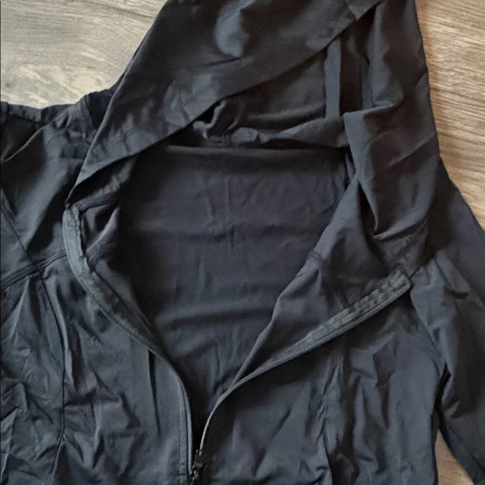 SHEIN Charcoal Zip-Up Hoodie